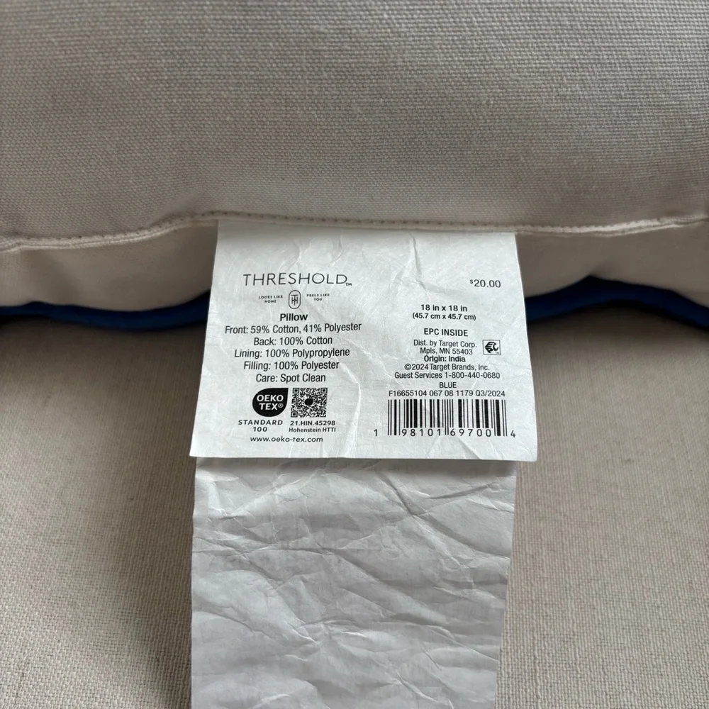 Target Threshold Snowflake Pillow